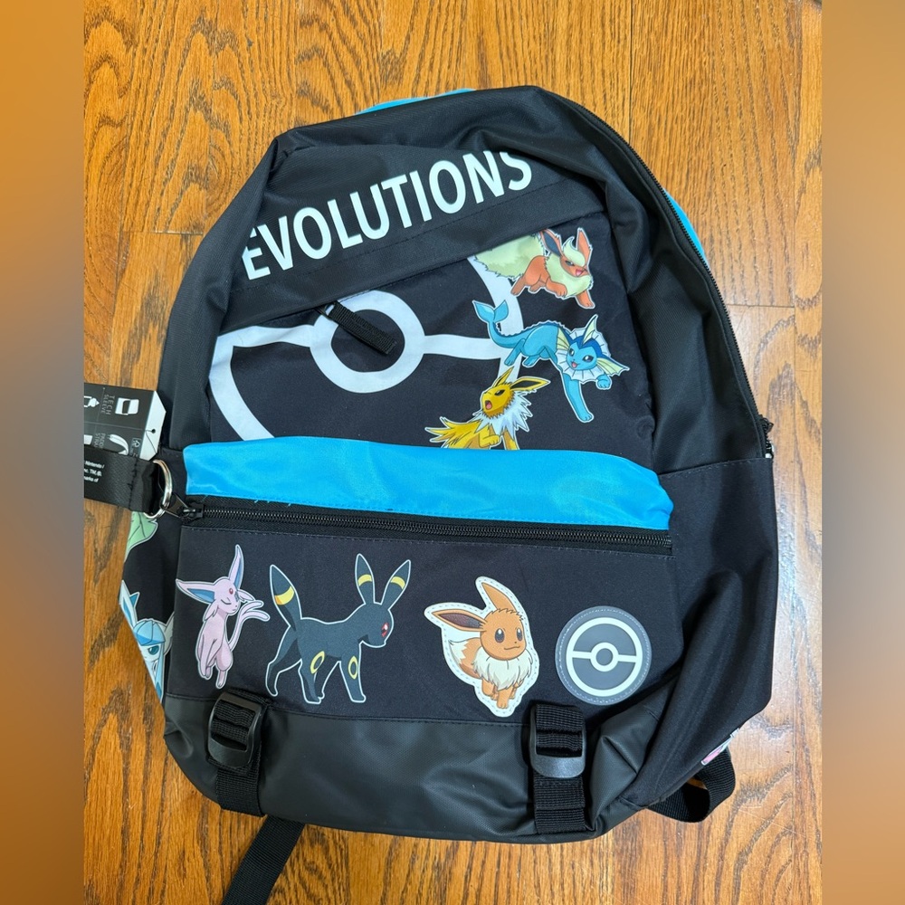 NWT EVOLUTIONS POKEMON Back Pack